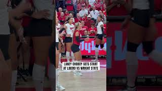 Laney Choboy Will Start At Libero For Nebraska Volleyball.