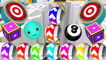 GYRO BALLS - All Levels NEW UPDATE Gameplay Android, iOS #239 GyroSphere Trials