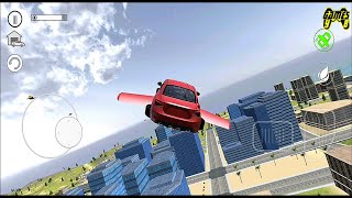Flying Car City 3D Simulator - Android Gameplay 1080p60 screenshot 1