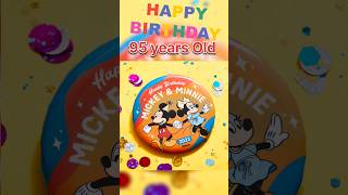 Happy 95th #birthday #mickeymouse and #minniemouse #disney #shorts #waltdisney