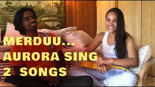 AURORA RIBERO menyanyikan 2 Lagu Favoritnya di BALI