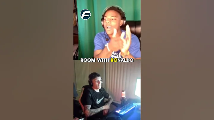 Speed asks Garnacho a question about Ronaldo 😂 #shorts #speed