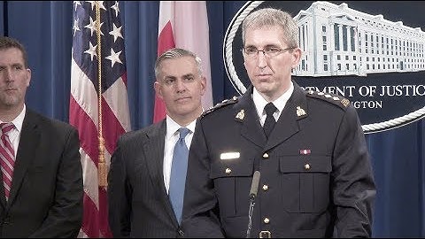 Full Press Conference: DOJ Indicts Alleged "Fancy Bear" Russian Gov Hackers