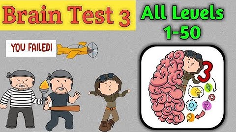 Brain test 3 tricky quests & adventures | Brain test 3 all levels 1-50