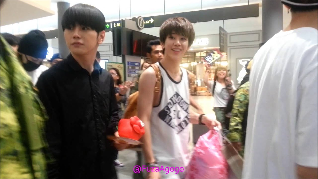 141207 탑독 (ToppDogg) - Hansol & B-Joo depart at KLIA2 Malaysia