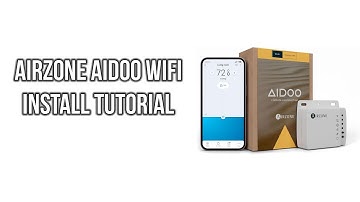 Airzone Control Aidoo Wifi Install Tutorial