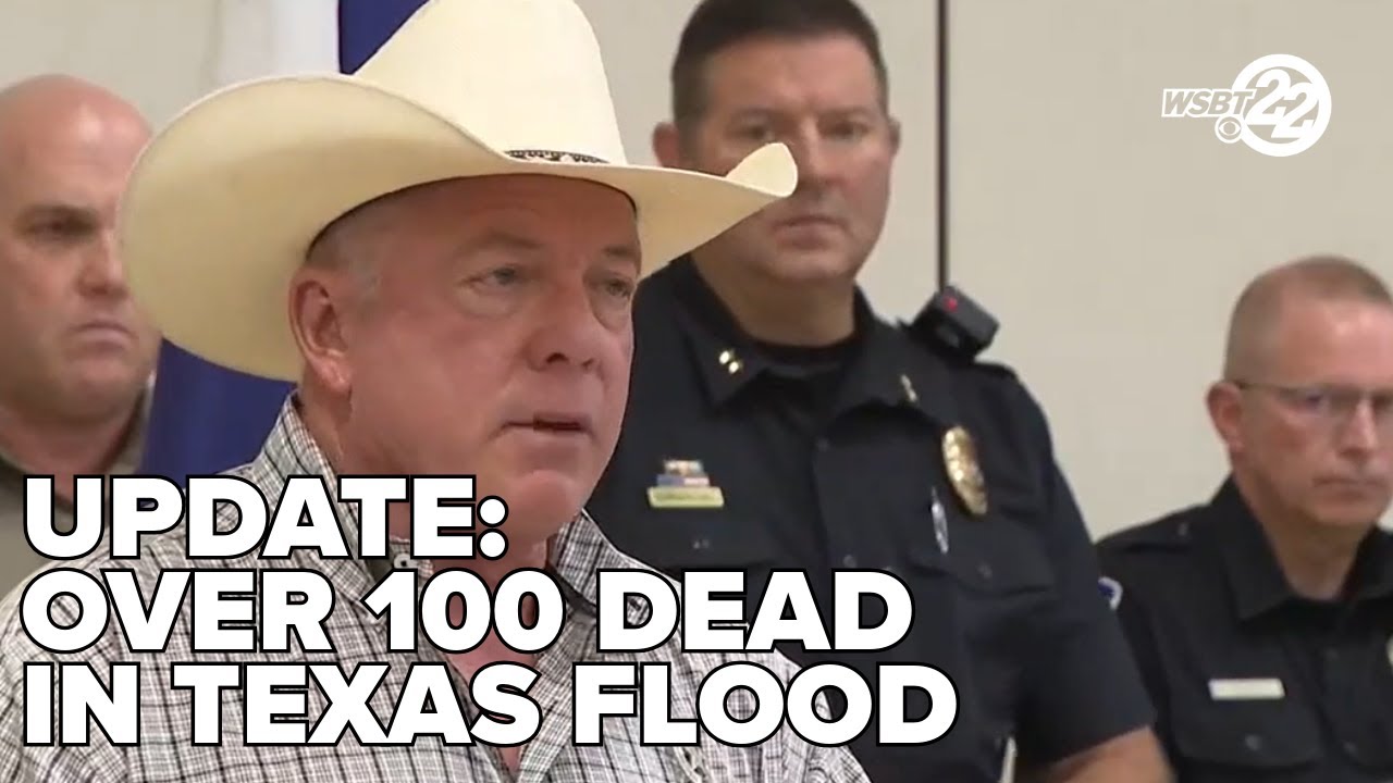 As flood death toll rises above 100, Texas officials give an update ...