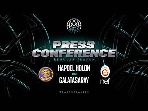 Hapoel Atsmon Holon v Galatasaray NEF - Press C. | Basketball Champions League 22/23