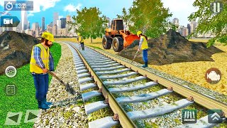 Train Station Construction Simulator Game - Railway Builder Operator - Android Gameplay screenshot 5