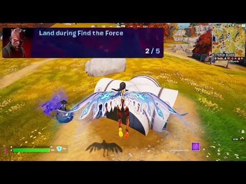 Land during Find