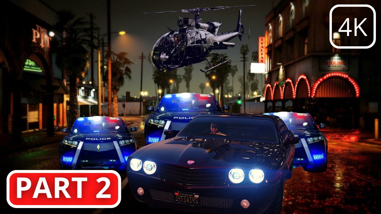 GTA 5 Gameplay Walkthrough Part 2 (4K 60FPS) Franklin and Lamar - YouTube