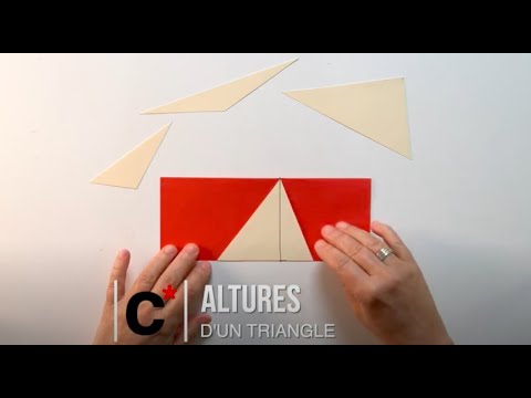 Vídeo: Com Trobar Les Altures D’un Triangle