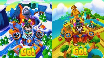 Talking Tom Hero Dash new map - Gameplay Walkthrough