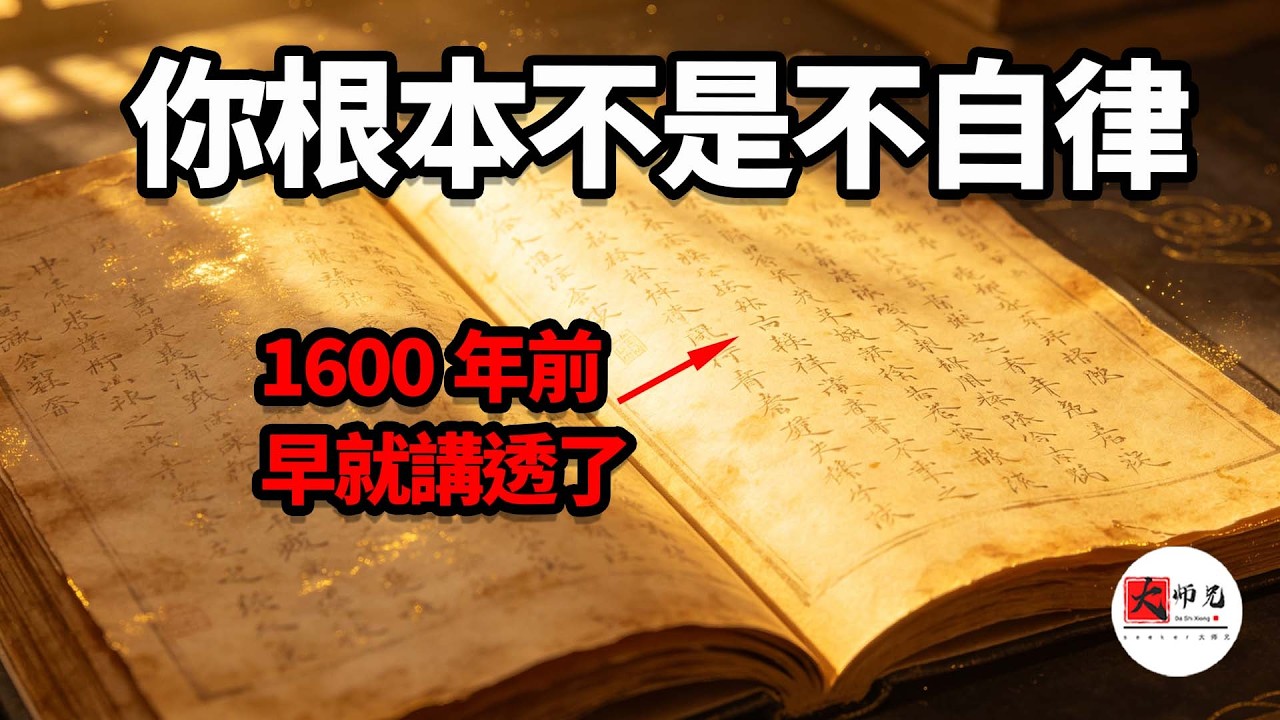 越逼自己修行，反而越墮落？別再用意志力硬扛了！1600 年佛家心法：做任何事都能成功的 5 個步驟 小止观书第五章|seeker大师兄