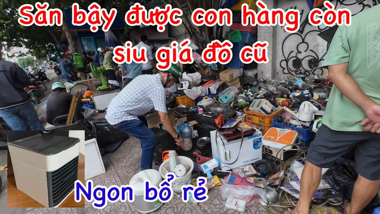 Chuyến Đi Săn Hàng Cũ Giá Rẻ Bãi Ve Chai