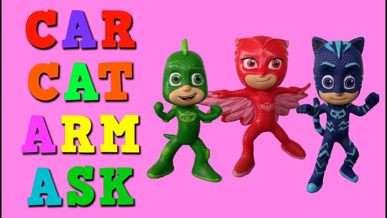 learn to read with pj masks phonics for kids words with