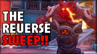 Insane Reverse Sweep in OWCS China! - ROC vs Team CC