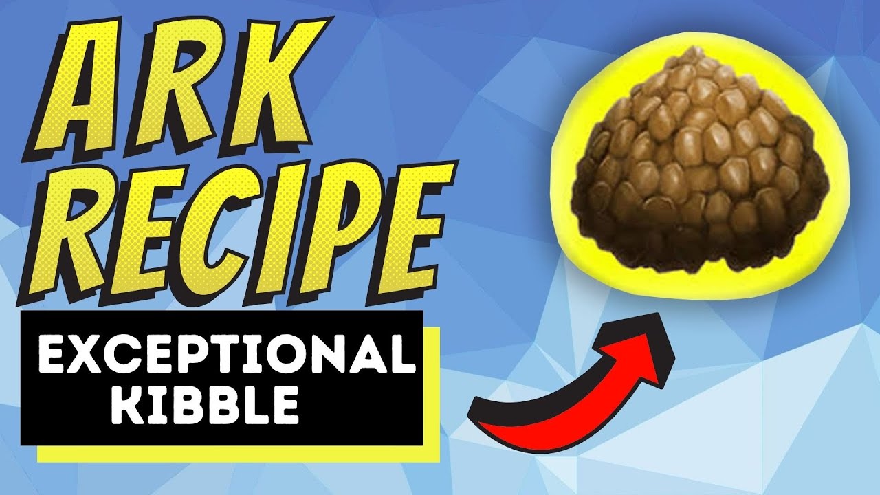 Ark How To Make Exceptional Kibble  Quick and Easy Only 6 Ingredients
