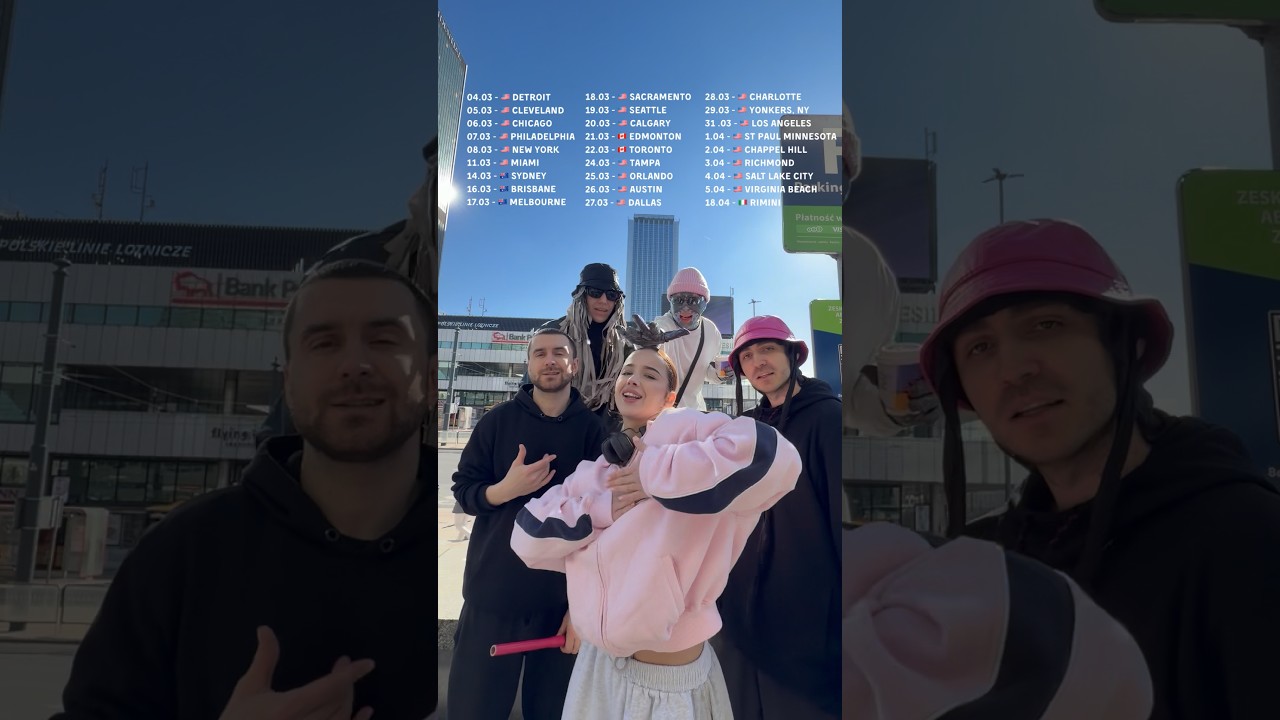 США, вже завтра ми починаємо наш тур, ви чекаєте?🇺🇸 #kalushorchestra #simbochka #usa #tour