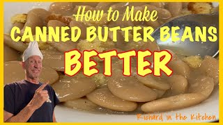 HOW TO MAKE CANNED BUTTER BEANS BETTER | Richard in the kitchen screenshot 4