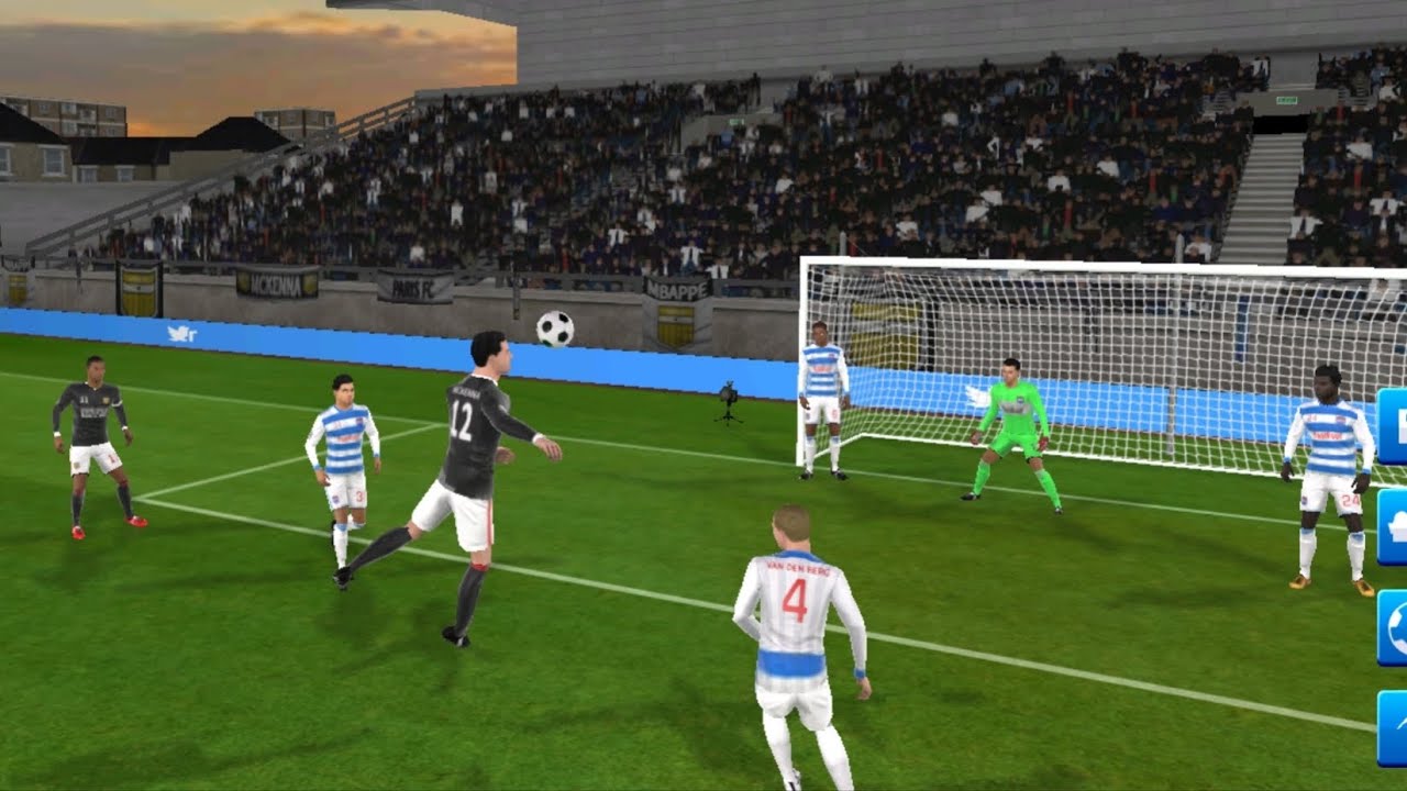 DLS Best corner goals in football league dream league soccer 19 YouTube