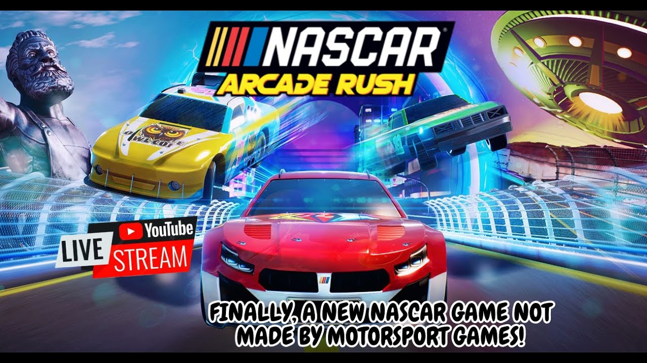 🔴LIVE! NASCAR Arcade Rush MULTIPLAYER