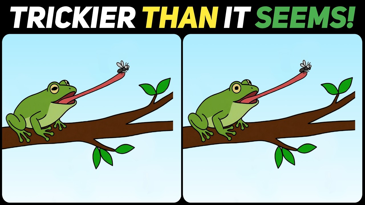 This Spot the Difference Challenge Is Harder Than You Think!