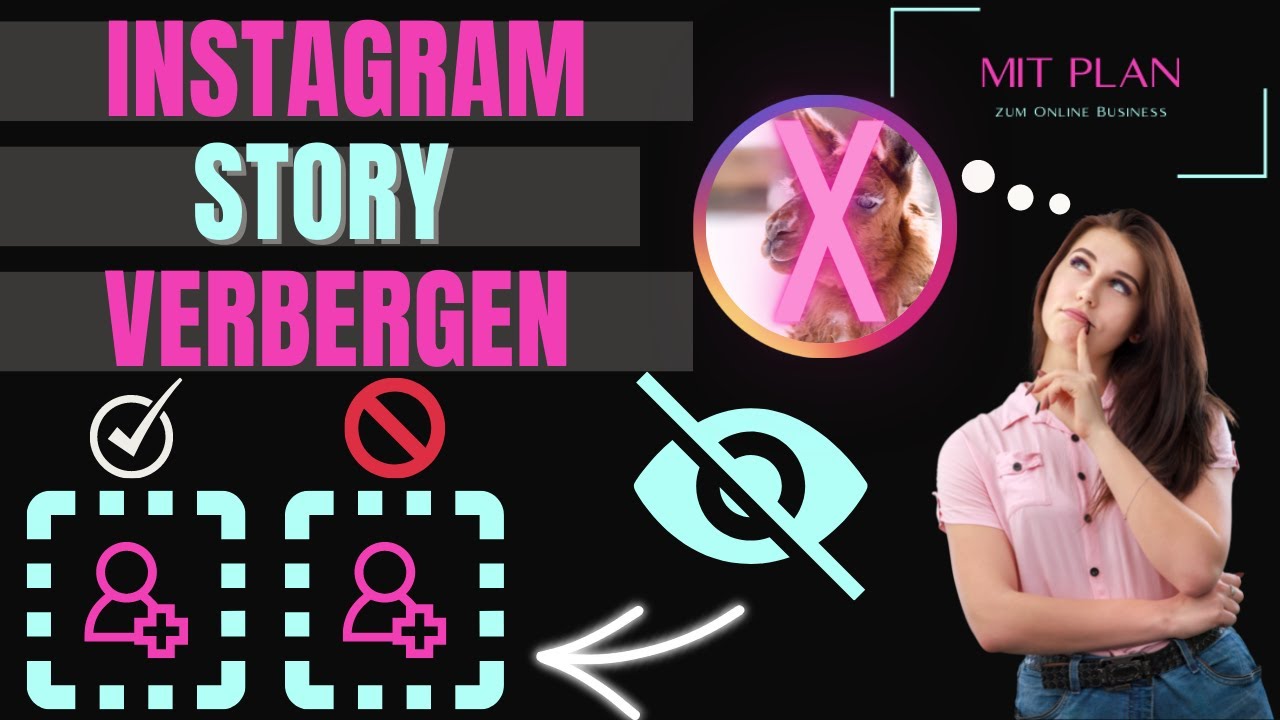 Instagram Story Vor Allen Verbergen Instagram Story verbergen - So einfach geht´s! - YouTube