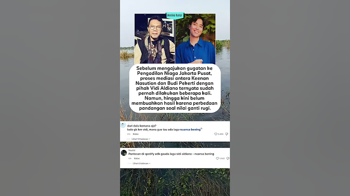 Vidi Aldiano Digugat Atas Nyanyikan Lagu Nuansa Bening #vidialdiano #artisviral #nuansabening