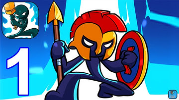 War of Stick: Conquer Battle - Gameplay Walkthrough Part 1 Tutorial Level 1-5 (iOS,Android Gameplay)