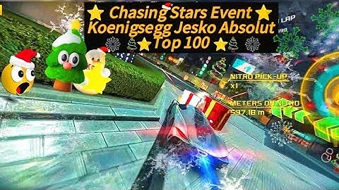 Top 100 Challenge - Chasing Stars ⭐ Event - Tokyo - Koenigsegg Jesko Absolut - Asphalt 8