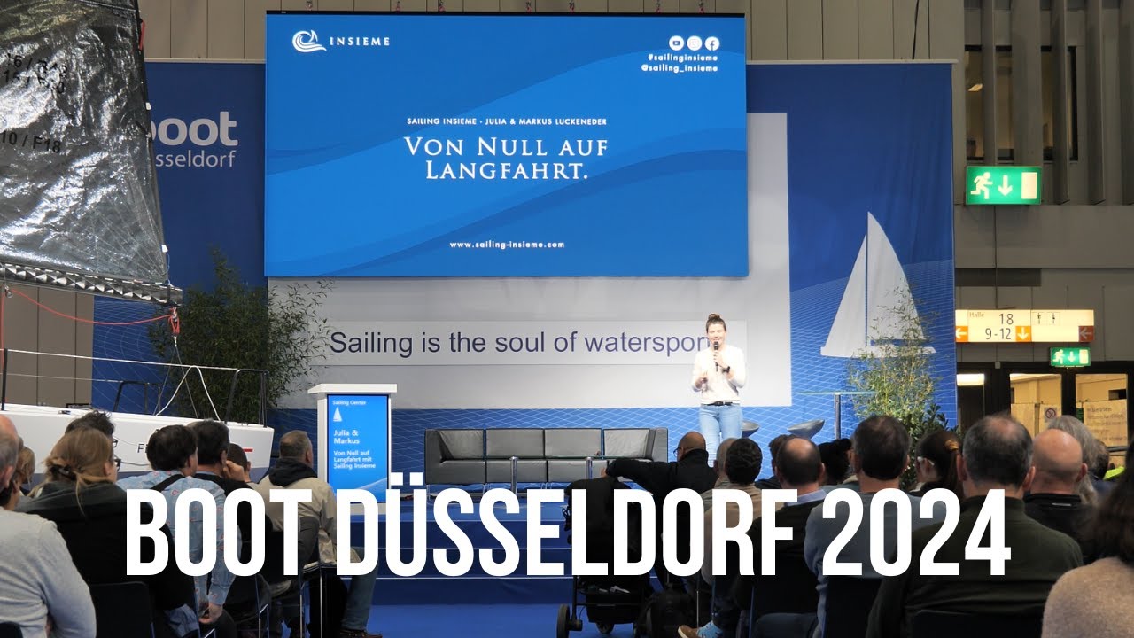 ⁣Von Null auf Langfahrt | Vortrag auf der BOOT 2024