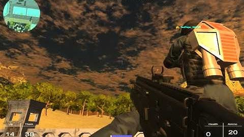 Unity 5 FPS -  Multiplayer with Jetpack Twirls