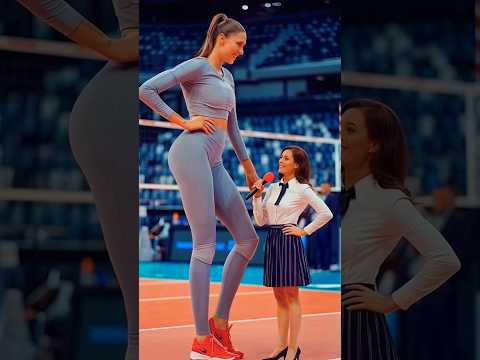 Volleyball Player Steals the Spotlight Dance #dance #volleyball #ai #model