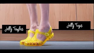 TAPPING Jelly Sandals with bare legs #ASMR | for #Relaxation | MysteriousASMR