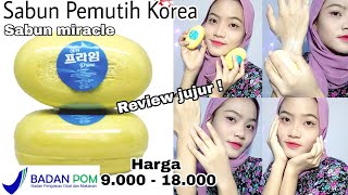 Review 1 Minggu Pake Sabun Pemutih Korea | Sudah BPOM Sabun Miracle Bagus Gak?