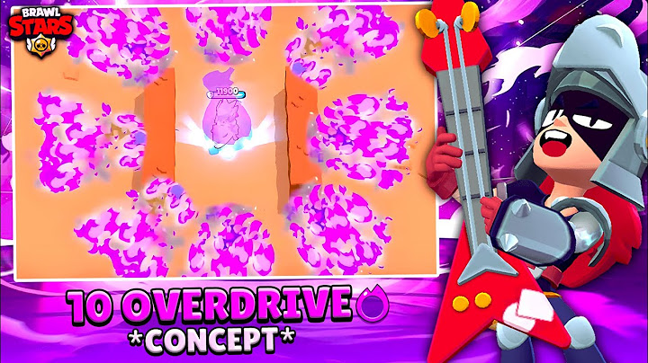 10 OVERDRIVE che POTREBBERO ARRIVARE su BRAWL STARS! *CONCEPT*