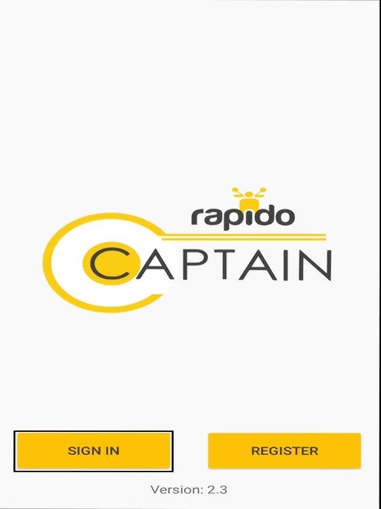 Rapido Captain | Mandatory documents