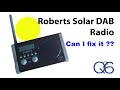 Roberts Solar DAB Radio - can it be fixed?