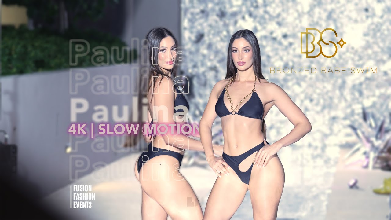 Paulina Barbar | Bronzed Babe Swim || Art Basel Miami 2023 | Fusion Fashion