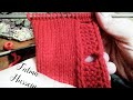 طريقة عمل عروة زرار تريكو بشرح مبسط للمبتدئين  How to Knit for beginner