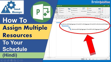 How to assign Multiple Resources in Microsoft Project for Civil Engineering
