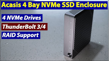 Acasis 4-Bay NVMe SSD Thunderbolt 3/4 Enclosure