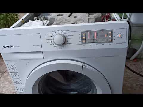 Test mod program  washing machine Gorenje Sensocare