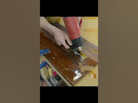 Как снять лак с мебели. - YouTube
