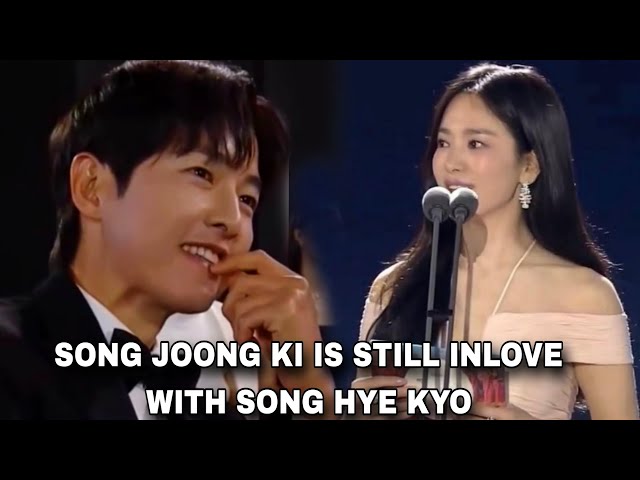 SONG JOONG KI IS STILL INLOVE WITH HIS EX SONG HYE KYO?! | LATEST |  BAEKSANG | SONGSONG| LEE MIN HO class=
