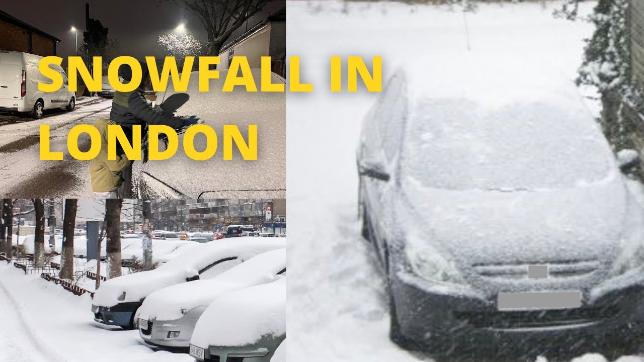 SNOWING IN LONDON ?? ? - London covered in snow - YouTube