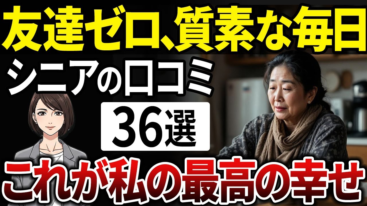 【シニアの本音】友達はいらない？倹約生活で心満たされる老後とは？【シニアの口コミ】