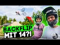 Mit 14 jahren backflip auf dem bike