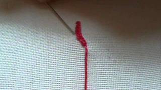 Rope Stitch Embroidery Video(Rope Stitch used in hand embroidery - www.needlenthread.com., 2012-11-02T16:07:44.000Z)